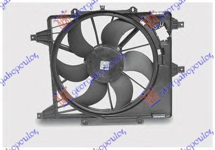 VENTILATOR BEN (38cm) KLIZNO-NA SRAF