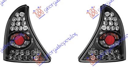 TAIL LAMP BLACK LED