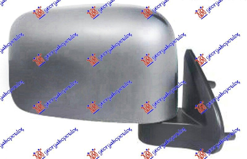 MIRROR OUTER EL.CHROME (DOUBLE CAB-4D)