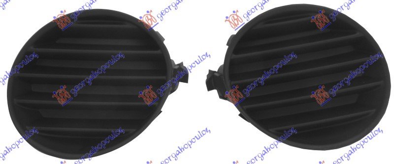 FRONT BUMPER FOG LAMP COVER SET