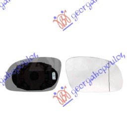 DOOR MIRROR GLASS HEATED 02-