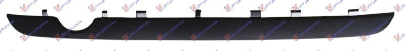 REAR BUMPER SPOILER MAT-BLACK