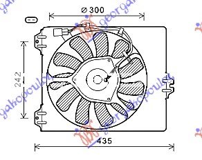 VENTILATOR A/C 1.9 JTD-DDiS