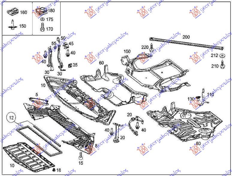 UNDER BUMPER COVER PLASTIC