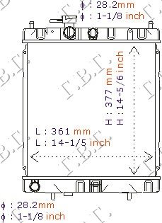 HLAD 1.0-1.3-1.4CC 16V +/- A/C(38x36.8)