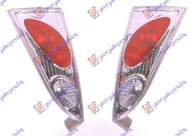 TAIL LAMP SET (LEXUS) CHROME