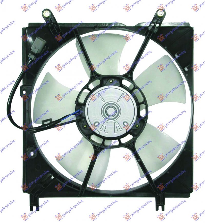 VENTILATOR KOMPLET BENZIN-DIZEL