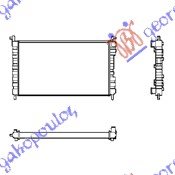 RADIATOR 1,2 PETROL (52,2x37,2x32)-00