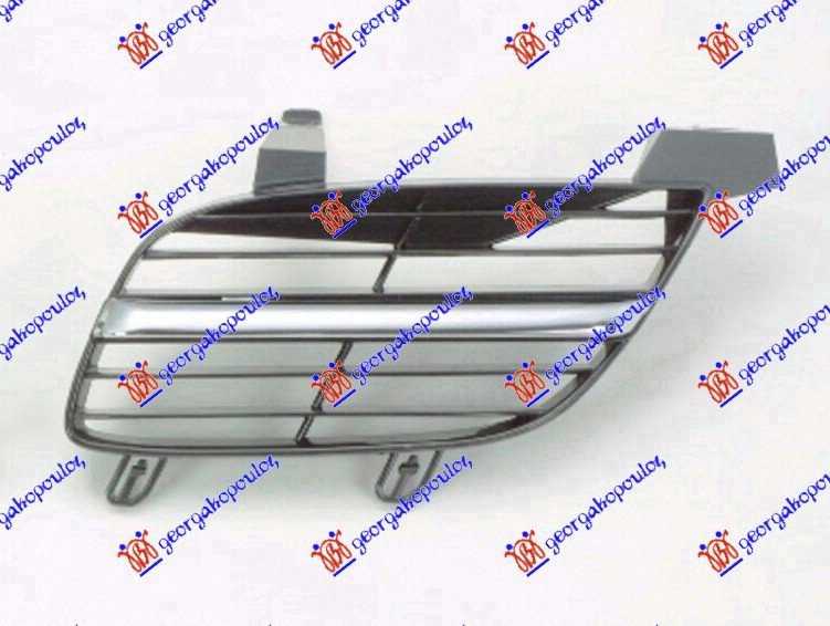 GRILLE SIDE CHROME/BLACK -02