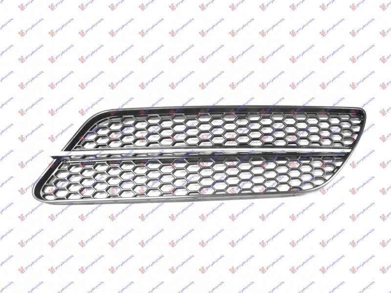 FR.BUMBER GRILL WITH CHRMED MOULDING 04L