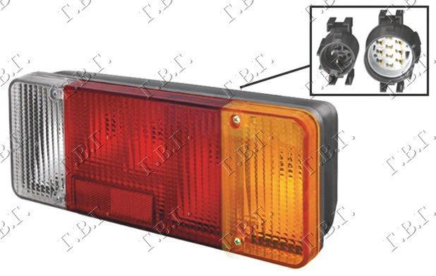 TAIL LAMP (E) (OPEN CARRIER)