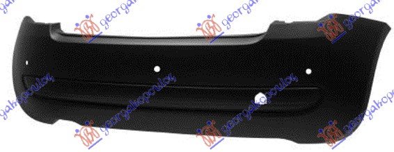 REAR BUMPER 12- PRIMED (W/3 PDS)