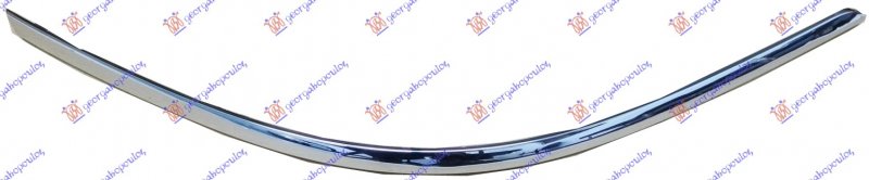 REAR BUMPER MOULDING CHROME 08-