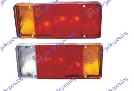 TAIL LAMP PLASTIC (E) (OPEN CARRIER)