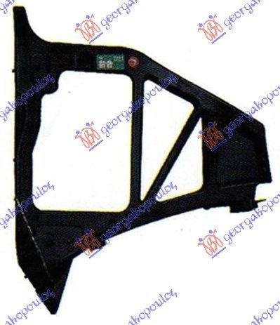 REAR BUMPER BRACKET PLASTIC 4D