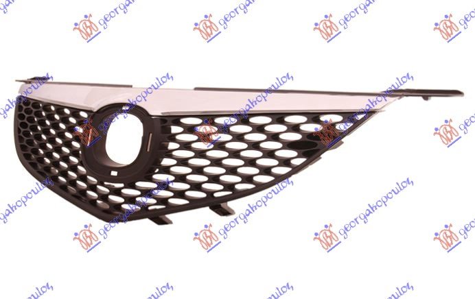 GRILLE 4D -06 (CHROME MOULDING)