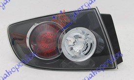 TAIL LAMP OUTER BLACK 4D 06- (E)