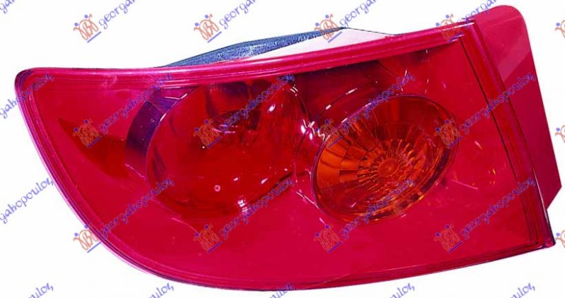 TAIL LAMP OUTER RED 4D -06 (E)