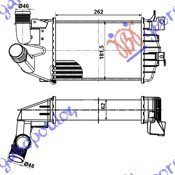 RAD. INTER. 1.3-1.7-1.9 CDTi (45mm)