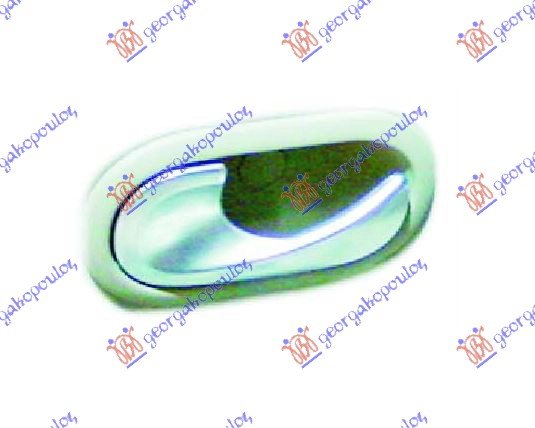 DOOR HANDLE FR/RR INNER CHROME/BEIGE