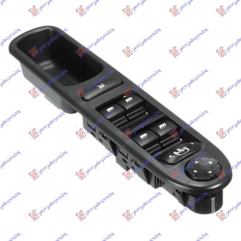 DOOR/MIRROR SWITCH AUTO (Quatern)(18pin)