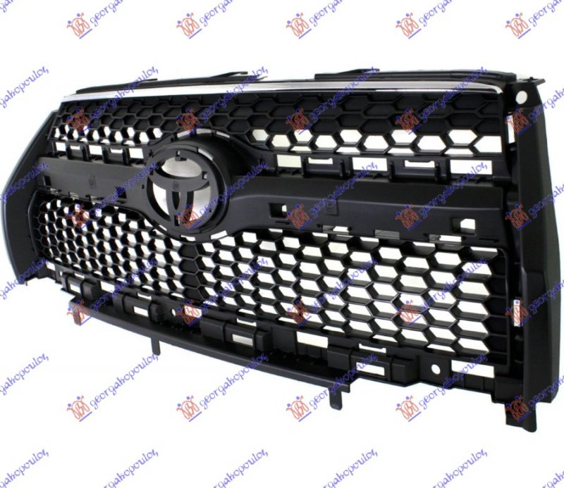 GRILLE BLACK (CHROME UPPER)08- LTD/SPORT