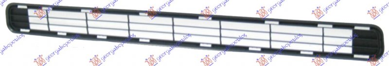 FRONT BUMPER GRILLE LOWER -08