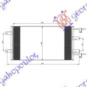 RADIATOR  2,5 CDTi-DCi (69x39)