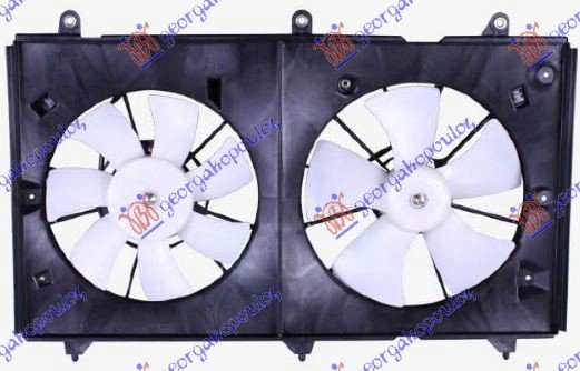 VENTILATOR KOMPLET DUPLI (2.0-2.4 BENZ)