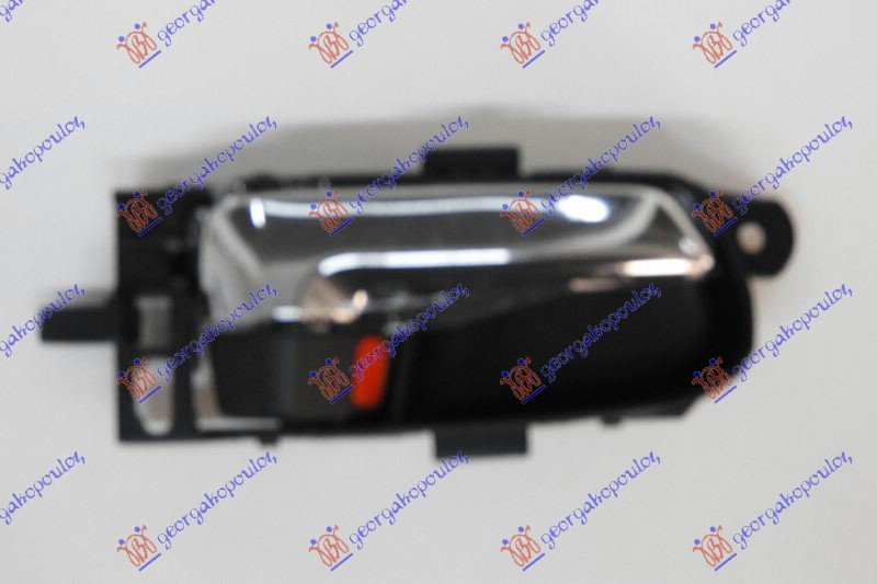 DOOR HANDLE FR/RR INNER CHR/BLACK