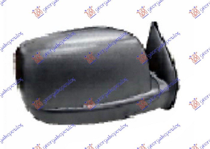 DOOR MIRROR MANUAL BLACK