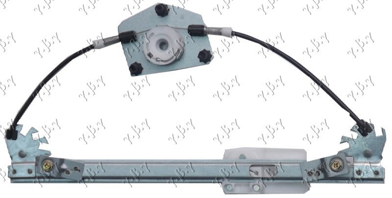 REAR WINDOW REGULATOR ELEC (W/O MOTOR)