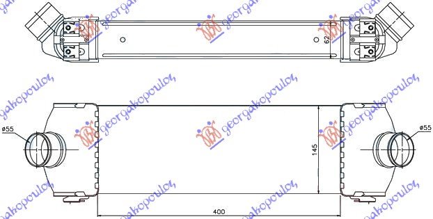 INTERC. 2,2-2,4 TDCi (398x147x62)