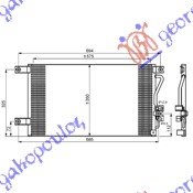 CONDENSER PET-DIES (58x34,5) PAR S/O