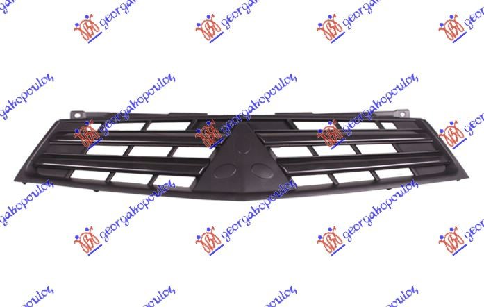 GRILLE SINGLE CAB 09- BLACK