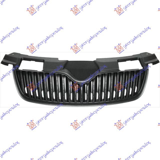 GRILLE BLACK (W/MOULD. HOLES)