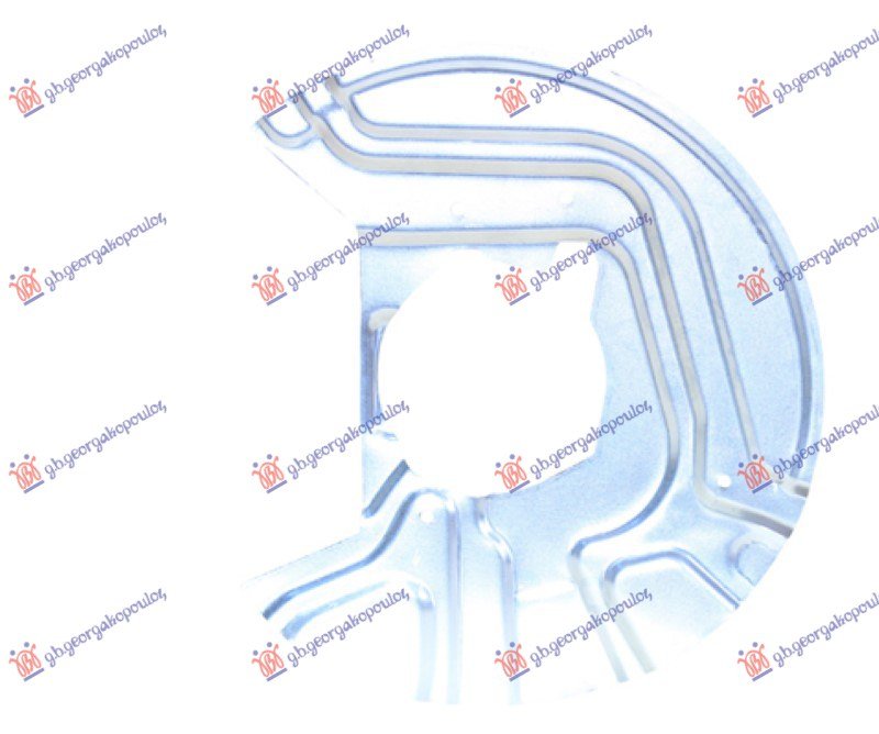 ZASTITA PREDNJEG KOCIONOG DISKA (PRECNIK DISKA 325mm) ALUMINIJUM