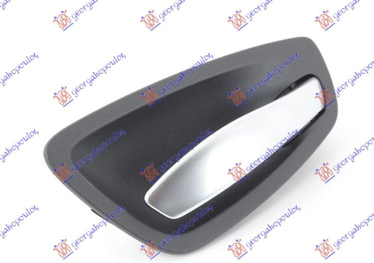 DOOR HANDLE FR/RR INNER CHROME/BLACK