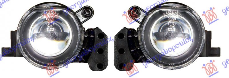 FOG LAMP SET 3/5 -07