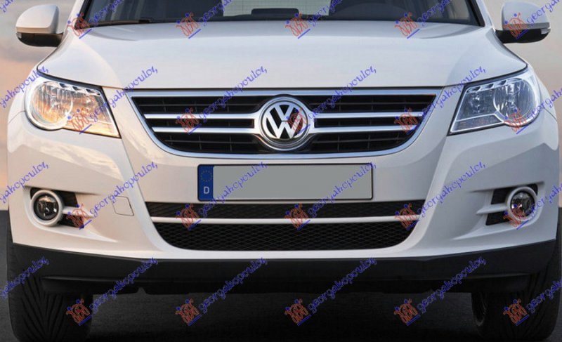 GRILLE BLACK W/CHROME MOULDINGS