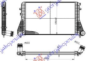 RAD. INTERC. PET-DSL (61,5x40,5x32) F60