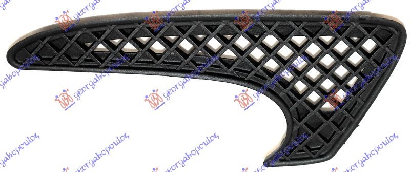 REAR BUMPER GRILLE 3D