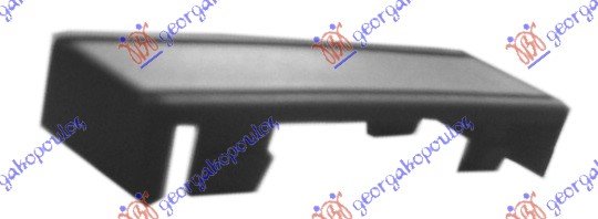 FR. BUMPER MOULDING COVER BLACK 5D