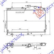 RADIATOR 1,5 CRDi +/-AC (36x62,4)