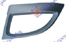 FR. BUMPER MOULD. (FRAME) SILVER