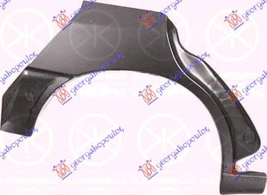 REAR WHEEL ARCHE 4/5 DOORS