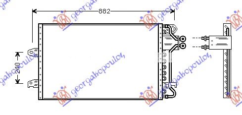 CONDENSER PETR-DSL(76,2x45,8x25)95-96