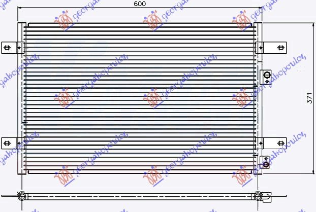 CONDENSER PET-DSL(54,5x36,8x20)96-00