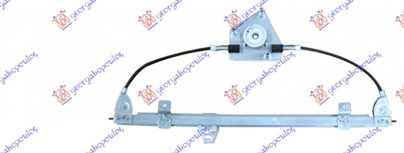 FRONT WINDOW REGULATOR EL.(W/OUT MOTOR)