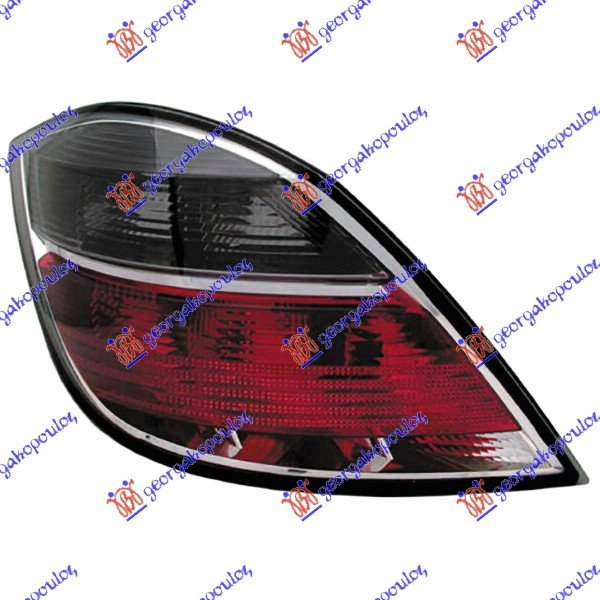 TAIL LAMP 5D 07- (FUME-RED)  VISTEON